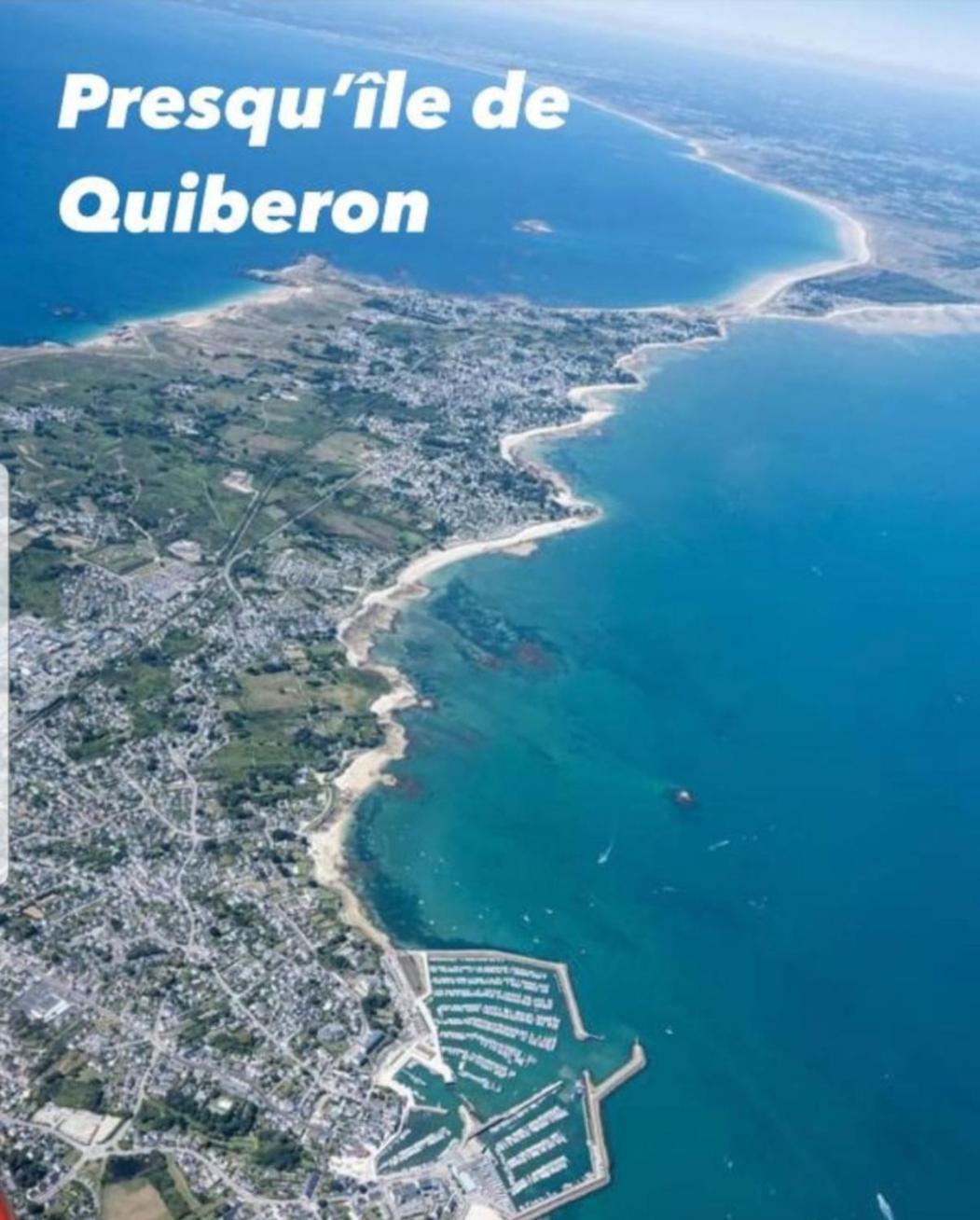 Appartement Cocon A Quiberon Dans Residence Calme, Plages Et Centre Ville A Pied Ou A Velo Pour 2 A 4 Personnes Exterior photo